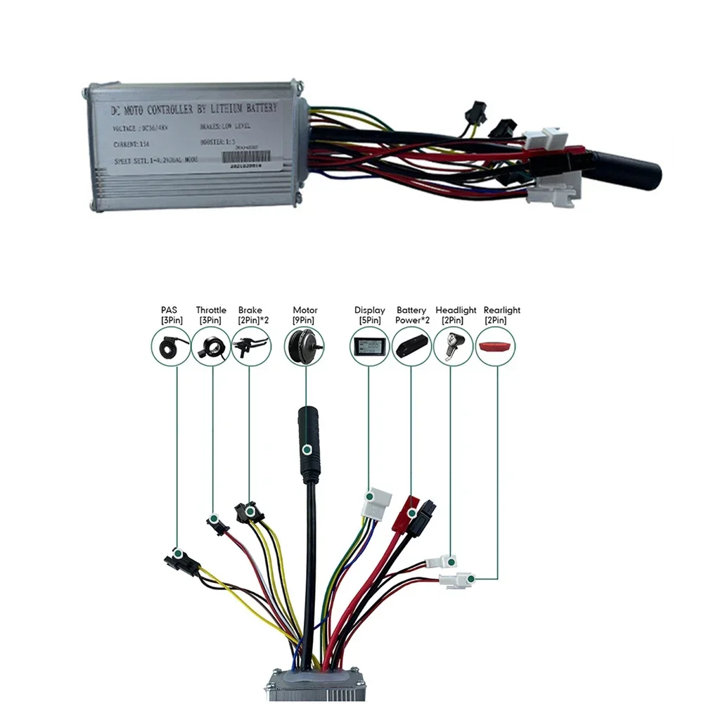 Ebike 36V48V 6-FET 15A 250W JN - đánh giá và giá Kelly Kls7230S Controller
